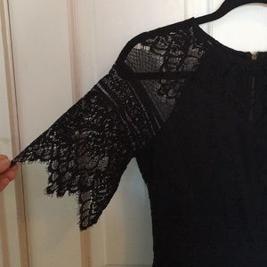 lace short zip up romper